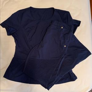 Jaanuu navy scrubs
